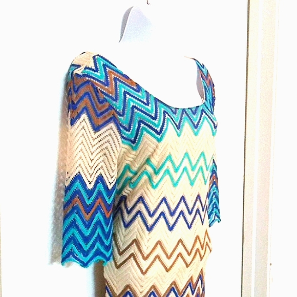 NWT🎁FREE GIFT IS INCLUDED 🎁 Knit Lace Dress Midi - Picture 3 of 15